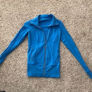 Blue Lululemon Full Zip-Up
